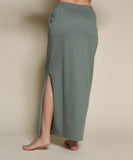 Organic Hemp Side Split Maxi Skirt