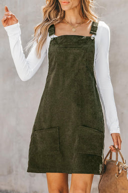 Vineyard Green Corduroy Dress