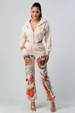 Graphic Arts Pants Set