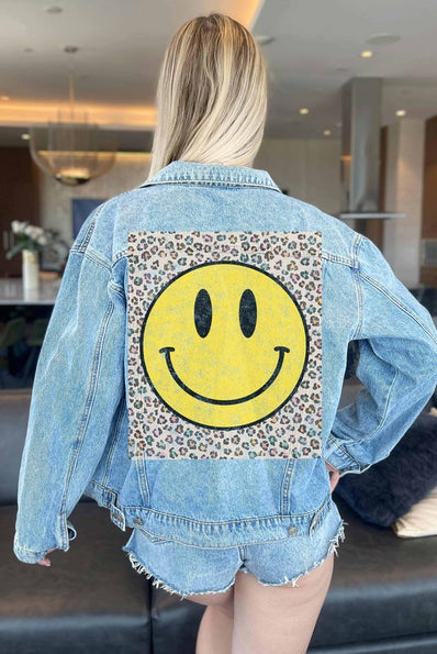 Happy Denim Jean Jacket