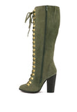 Street-Slay Antique Heeled Calf Boot