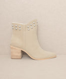 OASIS SOCIETY Alofi - Studded Collar Booties