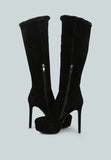 SALDANA Convertible Suede Leather High Boots