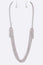 Zillion Fine Chain Long Necklace Set