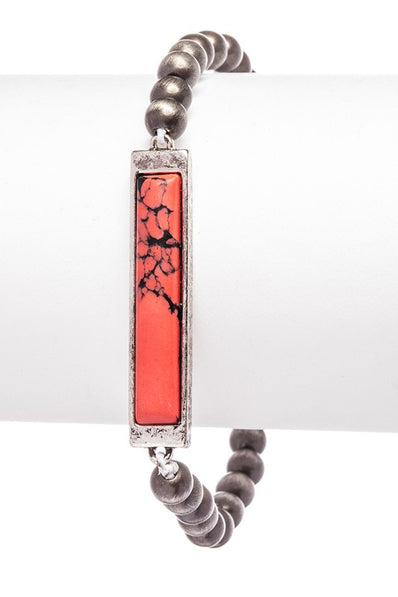 Navajo Beads Stretch Bracelet