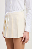 WAIST BAND PLEATED SKORT