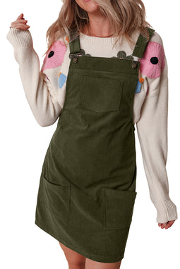 Vineyard Green Corduroy Dress