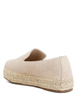 Ellerie Soft Suede Flatform Heel Espadrilles