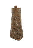 Omishi Stud Embellished Ankle Boots