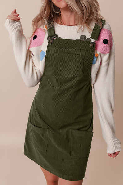 Vineyard Green Corduroy Dress