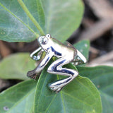 close view frog cuff