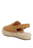 Affie Genuine Suede Slingback Strap Espadrilles