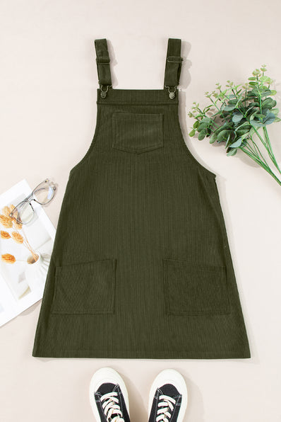 Vineyard Green Corduroy Dress