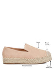 Ellerie Soft Suede Flatform Heel Espadrilles