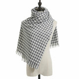 Large Plaid Scarf