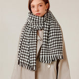 Large Plaid Scarf