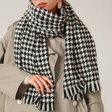 Large Plaid Scarf