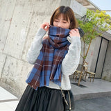 Large Plaid Scarf