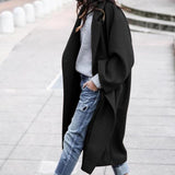 Double Breasted Long Trench Coat