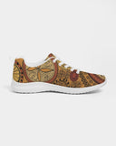 Brown Paisley Low Top Canvas Shoes
