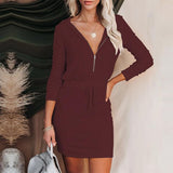 Cotton Hoodie Midi Dress