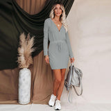 Cotton Hoodie Midi Dress