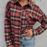 Button Down Plaid Shirt