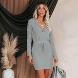 Cotton Hoodie Midi Dress