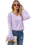 Soft Stretch Floral Blouse