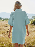 Loose Casual Shirt Dress