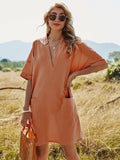 Loose Casual Shirt Dress