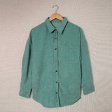 Cashmere Blend Buttoned Shirt