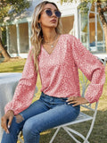 Soft Stretch Floral Blouse