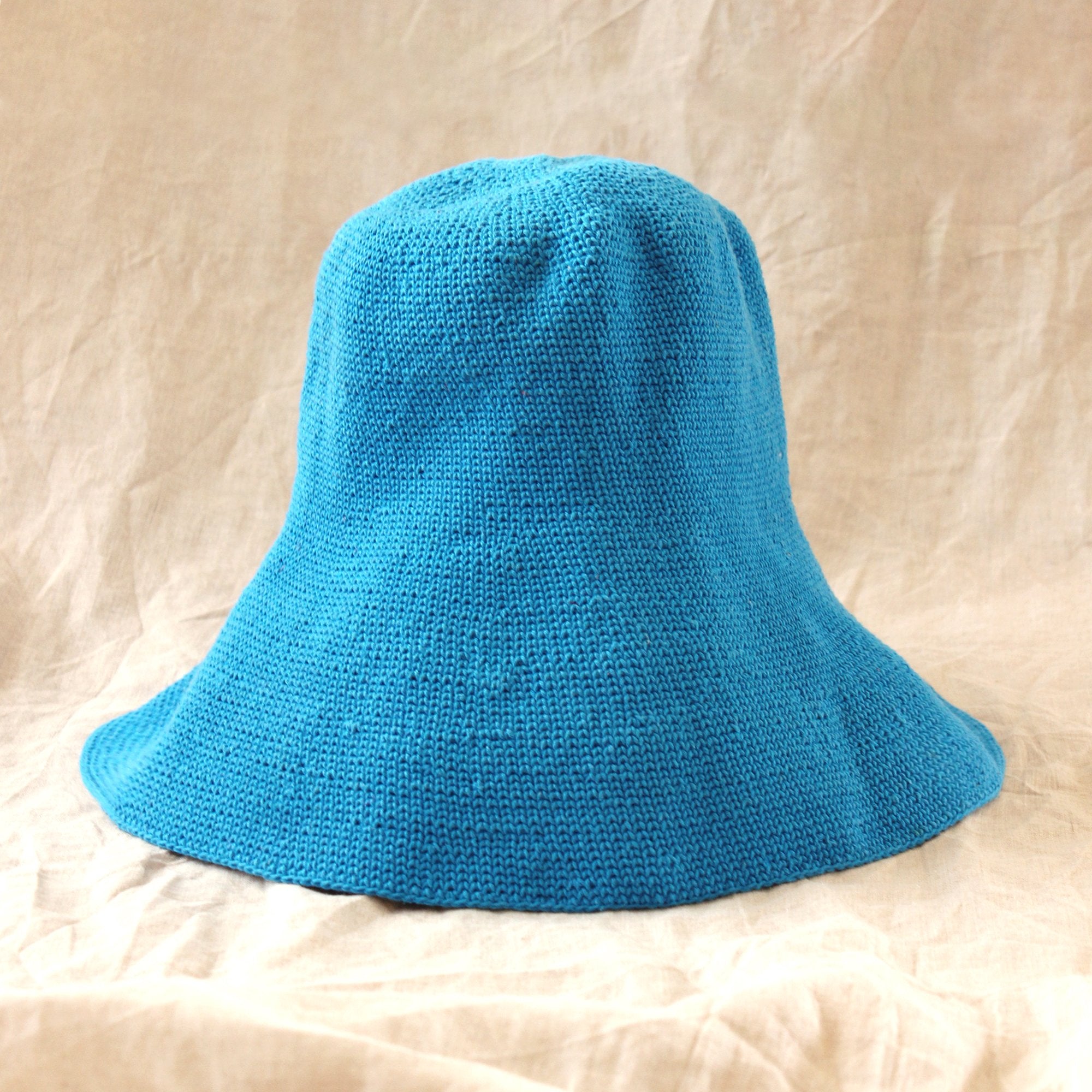 Mosaic Blue Sun Hat