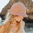 Pale Pink Safari Jute Hat